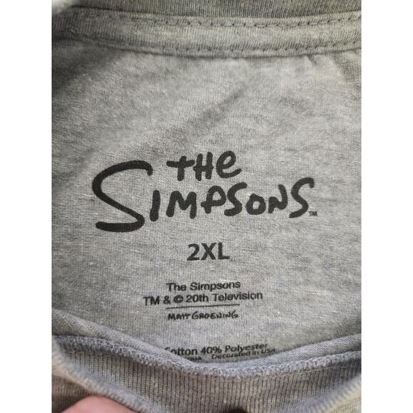 The Simpsons Binge Responsibly "Duff" Shirt 2XL - Picture 3 of 6